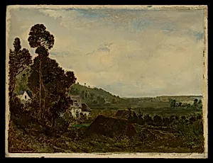 An Old Chapel in a Valley