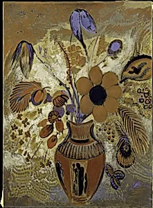 Etruscan Vase with Flowers