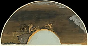 Fan Mount: Dancers by Edgar Degas