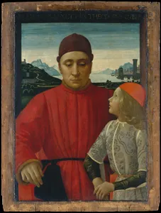 Francesco Sassetti (1421–1490) and His Son Teodoro