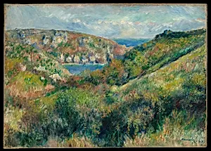 Hills around the Bay of Moulin Huet, Guernsey