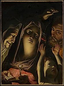 Holy Family with Saint Anne