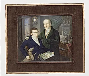 Joseph and Karl August von Klein by Heinrich Franz Schalck