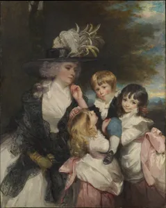 Lady Smith (Charlotte Delaval) and Her Children (George Henry, Louisa, and Charlotte)