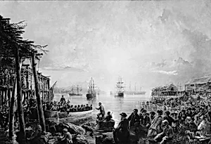 Landing at Newfoundland