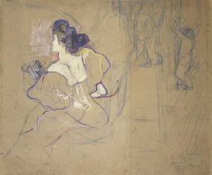 Madame Thadée Natanson (Misia Godebska, 1872–1950) at the Theater