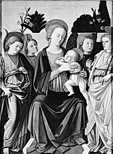Madonna and Child with Angels