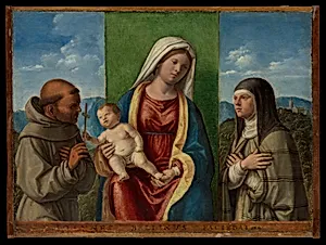 Madonna and Child with Saints Francis and Clare