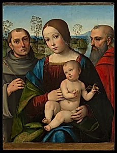 Madonna and Child with Saints Francis and Jerome