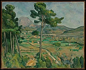 Mont Sainte-Victoire and the Viaduct of the Arc River Valley by Paul Cézanne