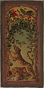 Panthers of Bacchus Eating Grapes