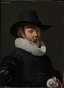 Portrait of a Man with a Shell