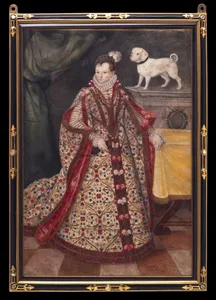 Portrait of a Moravian Woman by Pieter Pietersz the Younger