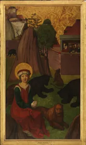 Saint Agapitus of Praeneste in the Arena; (interior) The Beheading of Saint Agapitus of Praeneste