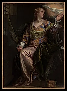 Saint Catherine of Alexandria in Prison