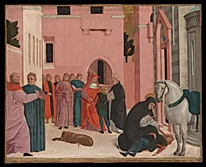 Saint Dominic Resuscitating Napoleone Orsini by Bartolomeo degli Erri