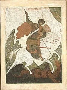 Saint George by Russian Painter