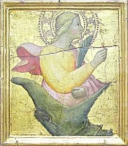 Saint Margaret and the Dragon by Agnolo Gaddi