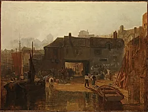 Saltash with the Water Ferry, Cornwall