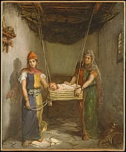 Scene in the Jewish Quarter of Constantine