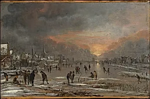 Sports on a Frozen River
