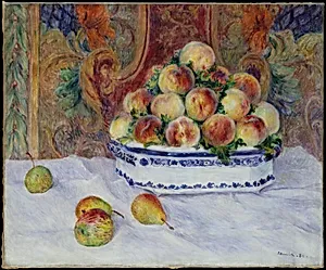 Still Life with Peaches