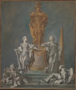 Study for a Monument to a Princely Figure