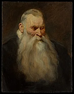 Study Head of an Old Man with a White Beard