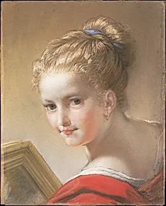 Study of a Girl in Red