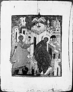 The Annunciation by Russian Painter