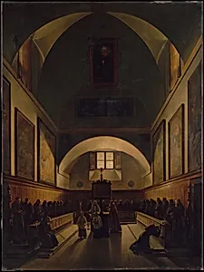 The Choir of the Capuchin Church in Rome