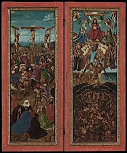 The Crucifixion; The Last Judgment