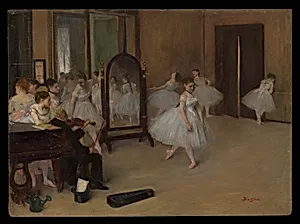 The Dancing Class by Edgar Degas