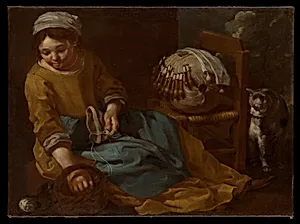 The Lacemaker by Bernhard Keil