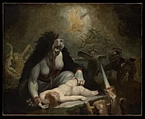 The Night-Hag Visiting Lapland Witches