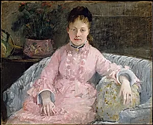 The Pink Dress (Albertie-Marguerite Carré, later Madame Ferdinand-Henri Himmes, 1854–1935)
