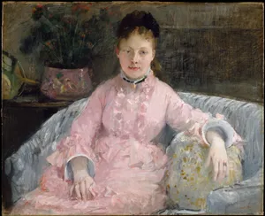 The Pink Dress (Albertie-Marguerite Carré, later Madame Ferdinand-Henri Himmes, 1854–1935)