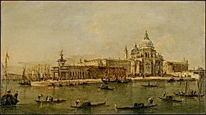 Venice: The Dogana and Santa Maria della Salute