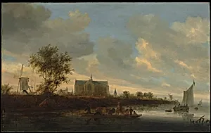 View of the Town of Alkmaar