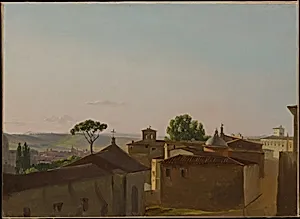 View on the Quirinal Hill, Rome