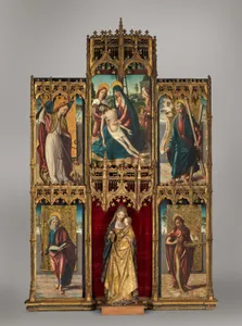 Virgin and Child with the Pietà and Saints