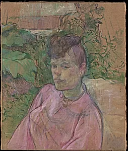 Woman in the Garden of Monsieur Forest
