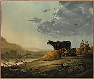 Young Herdsmen with Cows