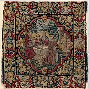 Abraham Entertaining the Angels from the Story of Abraham
