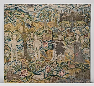 Adam and Eve with Charles I and Henrietta Maria