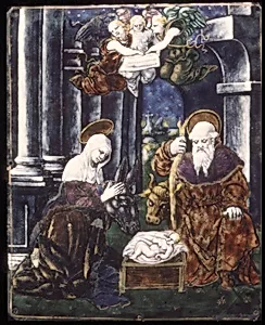 Adoration of the Infant Christ by Jean II Pénicaud