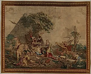 Africa from a set of The Four Continents