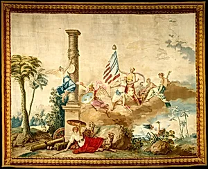 America from a set of The Four Continents