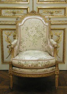 Armchair (Bergère à la reine) (one of a pair) (part of a set)