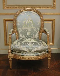 Armchair (Bergère) (one of a pair) (part of a set)